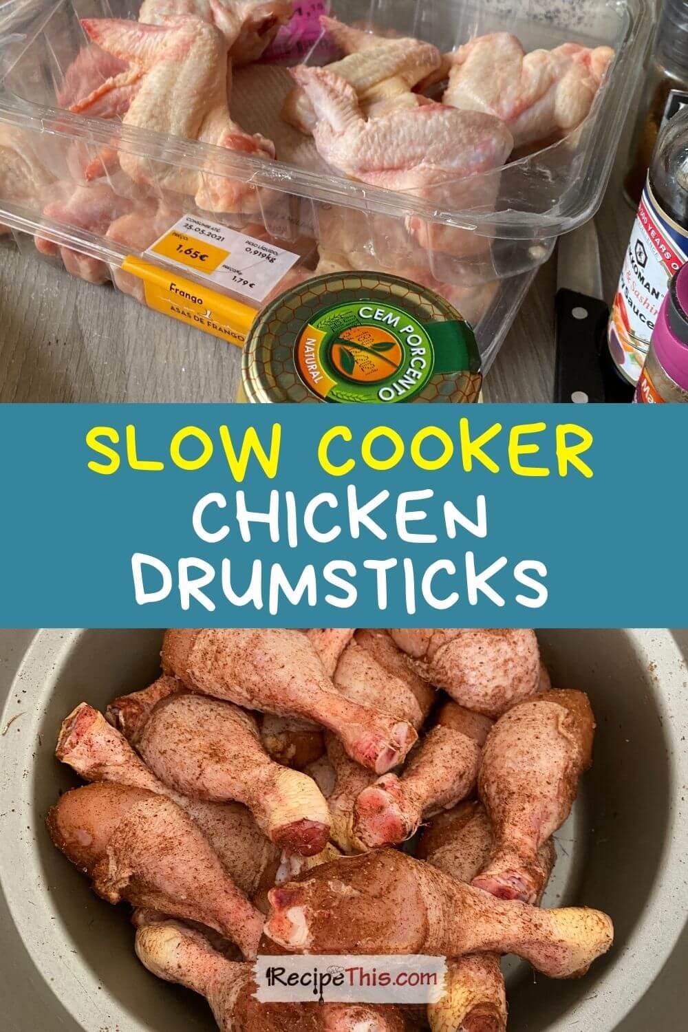 Recipe This Slow Cooker Chicken Drumsticks