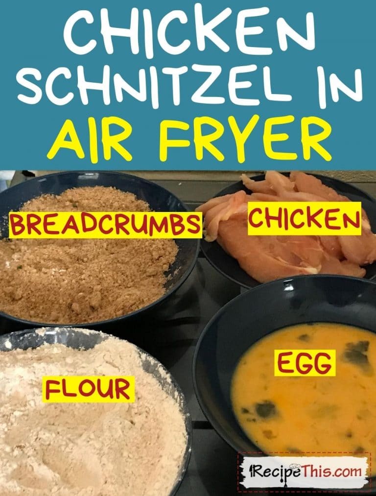 Air Fryer Schnitzel Recipe This
