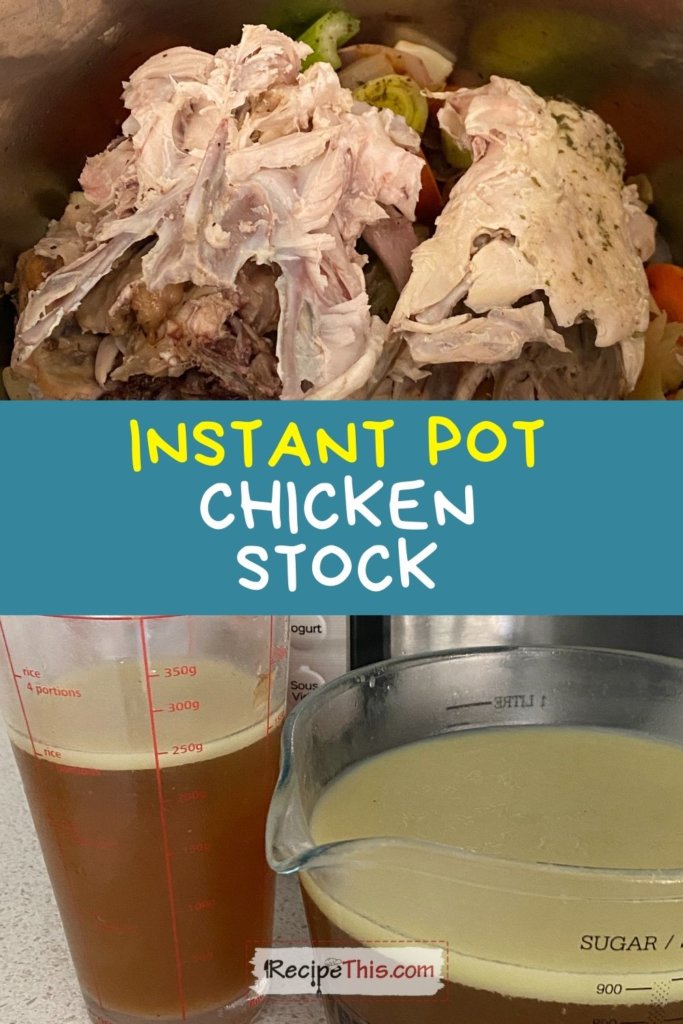 chicken stock instant pot