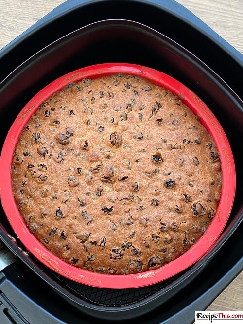 christmas cake in air fryer