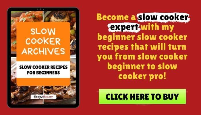 click to buy the slow cooker archives