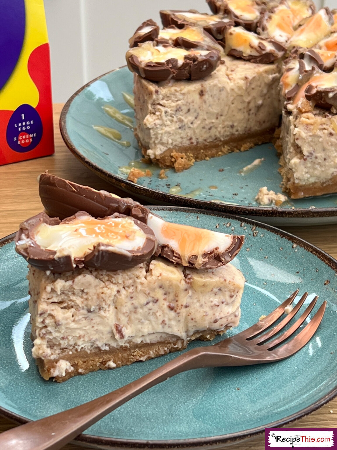 Recipe This Instant Pot Crème Egg Cheesecake