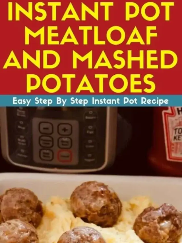 Recipe This Instant Pot meatloaf and mash pots