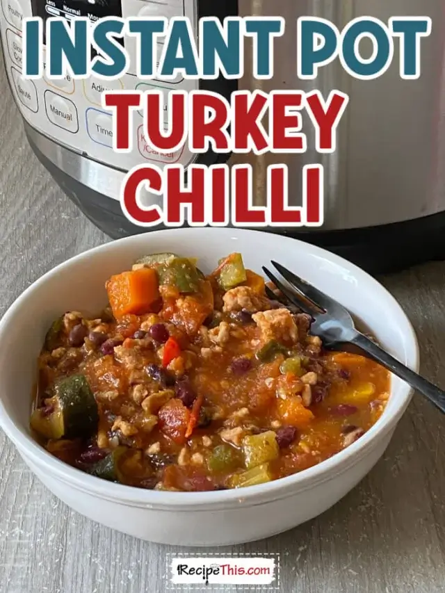 Recipe This Instant Pot Leftover Turkey Chilli
