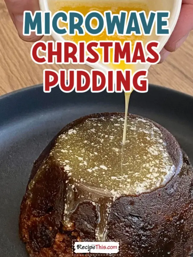 Microwave Christmas Pudding