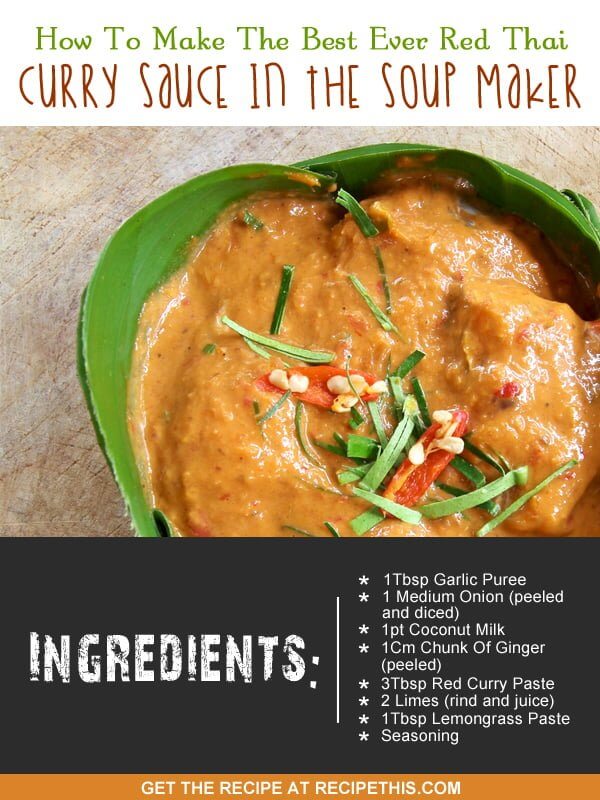 "our thai curry sauce recipe"