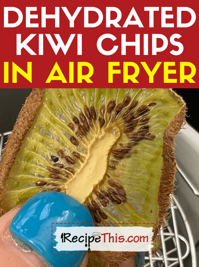 dehydrated kiwi chips in air fryer recipe