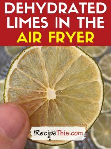 dehydrated limes in air fryer