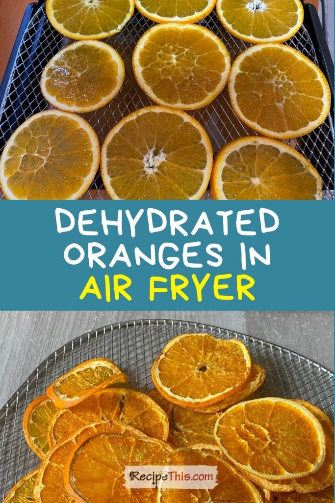 dehydrated oranges recipe