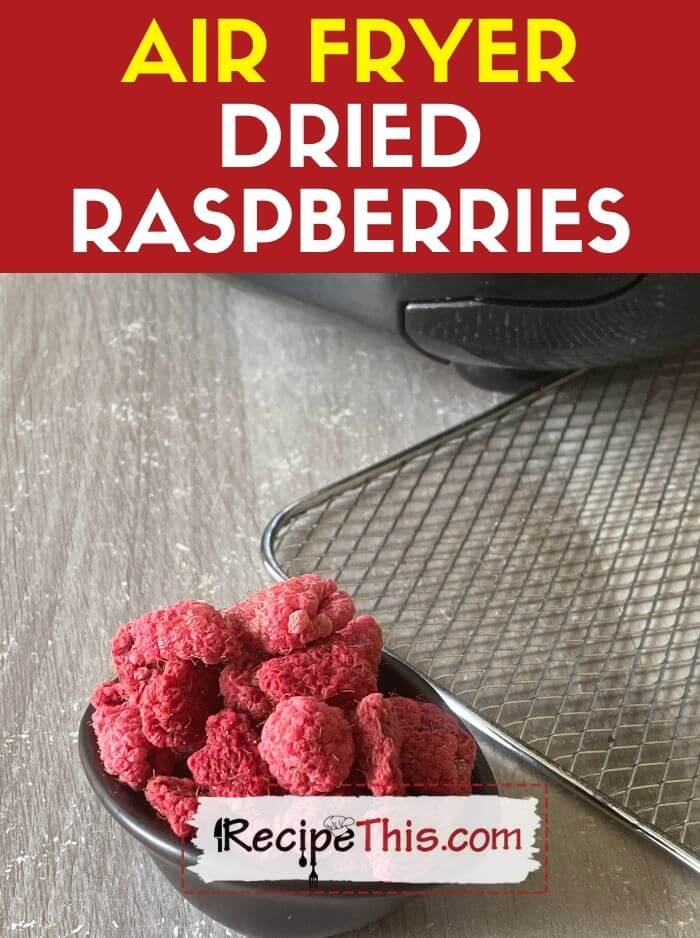 dried raspberries