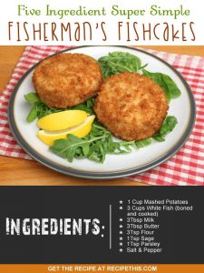 "Here is how to make air fryer fishermans fish cakes"