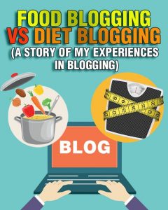 "food blogging v diet blogging"