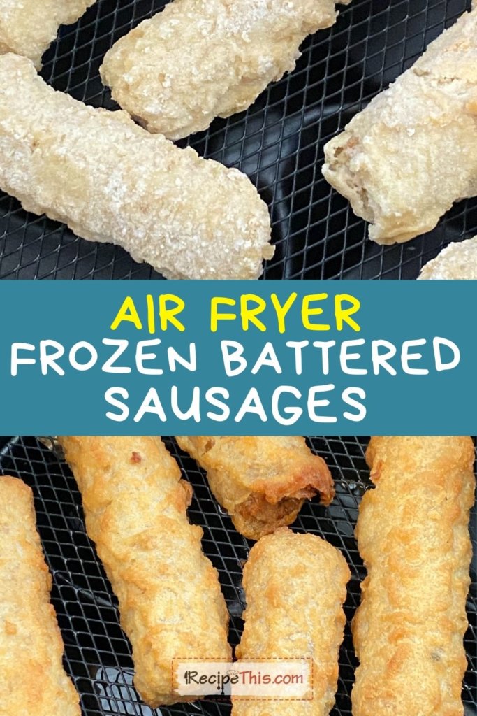 frozen battered sausage air fryer