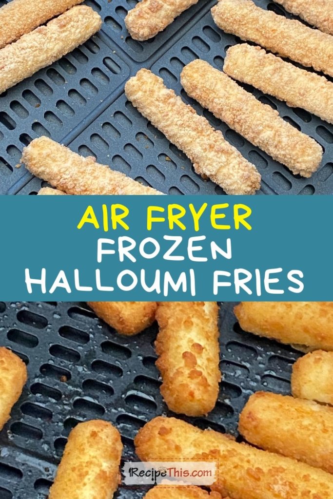 frozen halloumi fries air fryer recipe