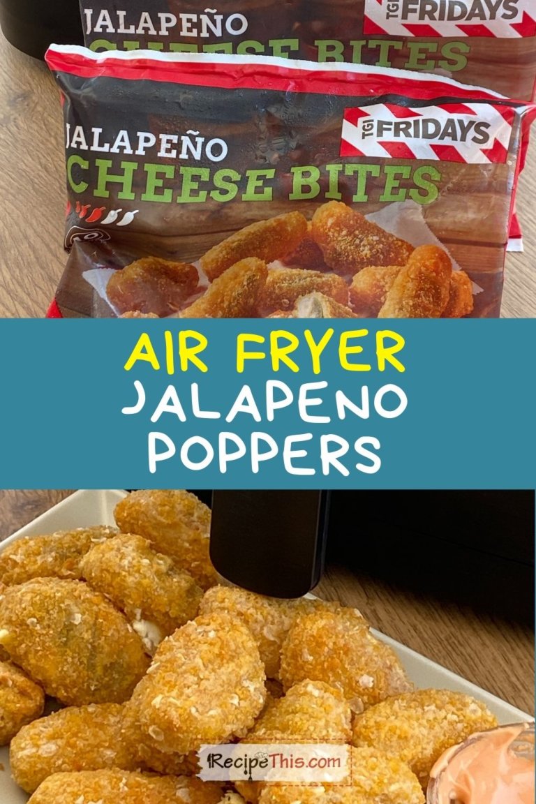 Recipe This Air Fryer Frozen Jalapeno Poppers