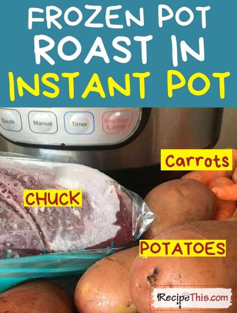 frozen pot roast in the instant pot ingredients