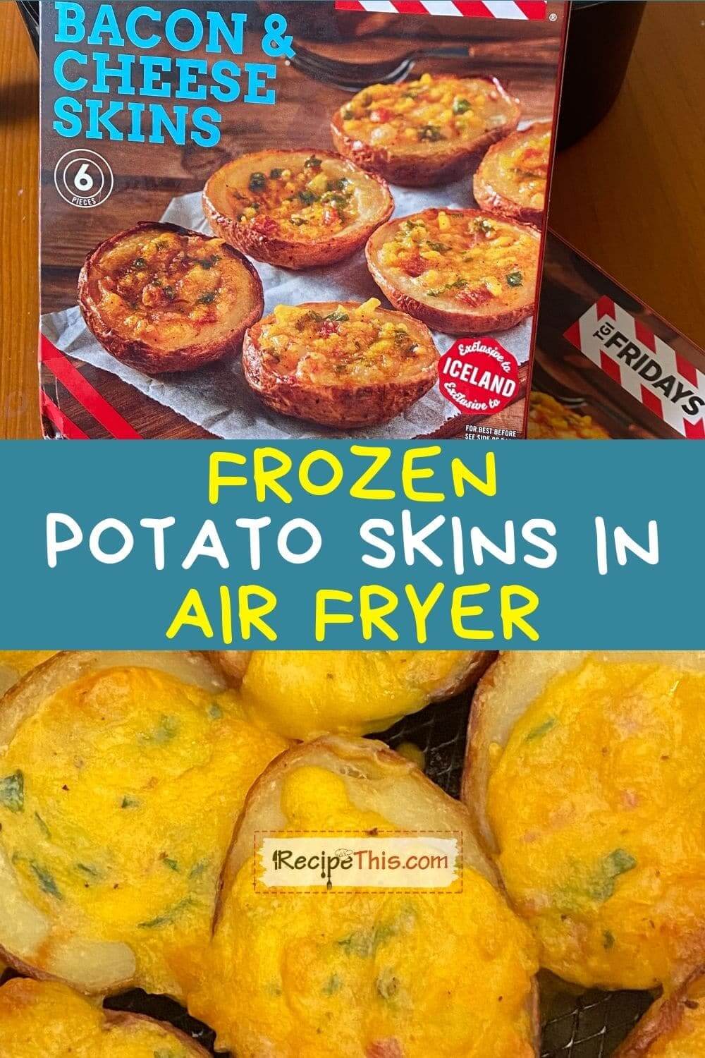 Recipe This TGI Fridays Frozen Potato Skins In Air Fryer