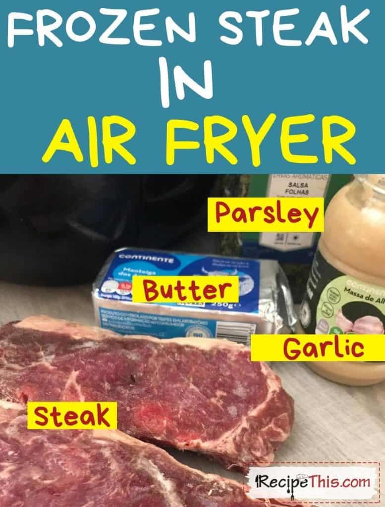 frozen steak in air fryer