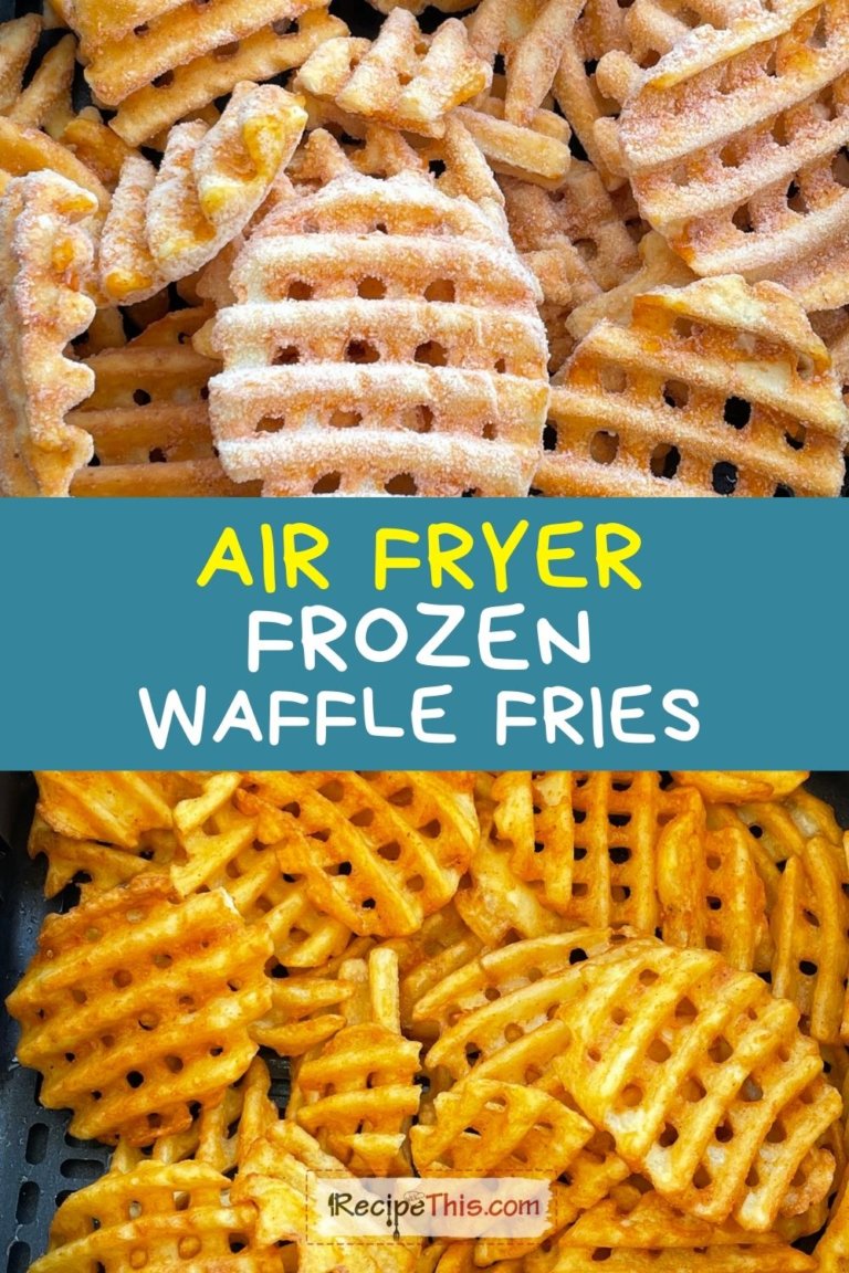 Recipe This Air Fryer Frozen Waffle Fries
