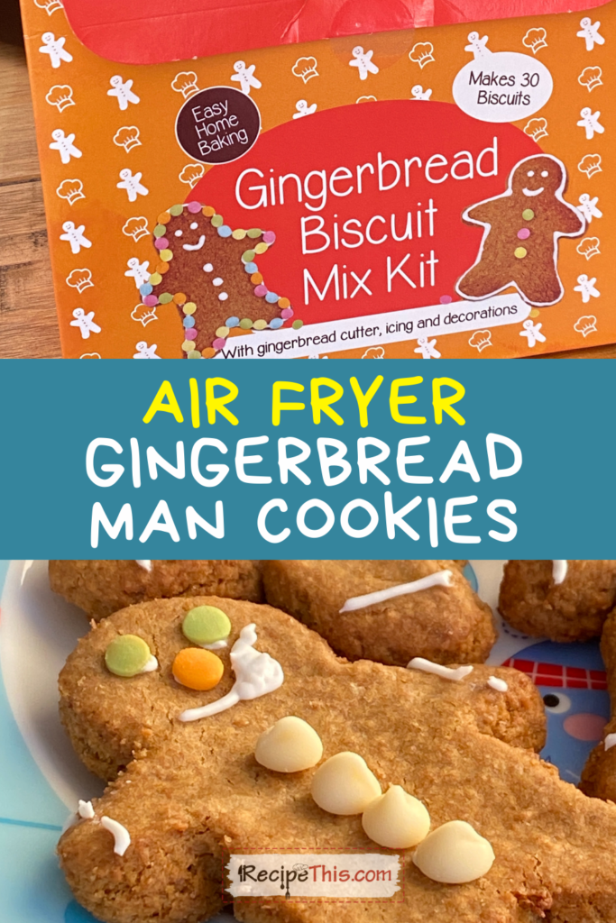 gingerbread cookies air fryer