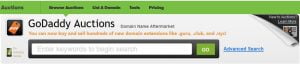 "godaddy auctions website where to go"