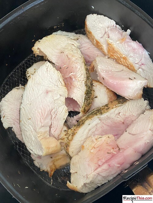 how long to cook air fryer turkey breast