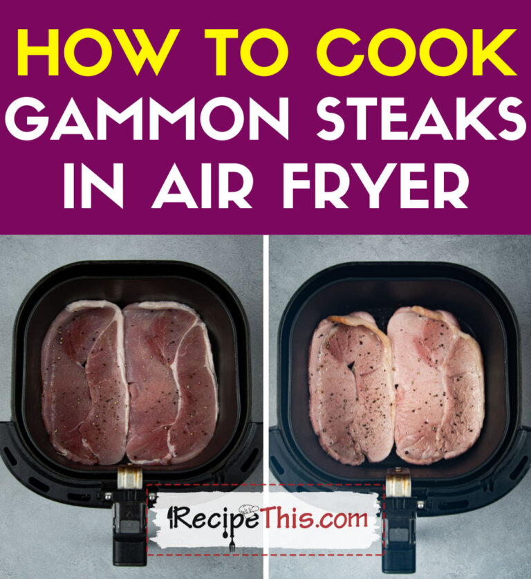 Recipe This Gammon Steak in Air Fryer