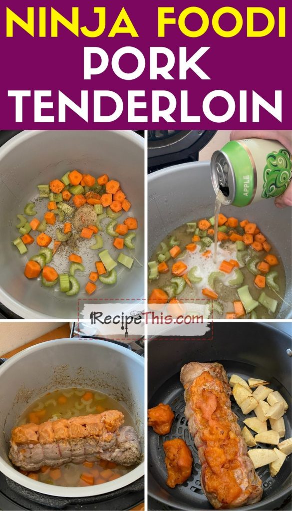 ninja foodi slow cooker pork tenderloin