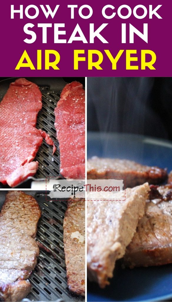 how to cook steak in air fryer step by step