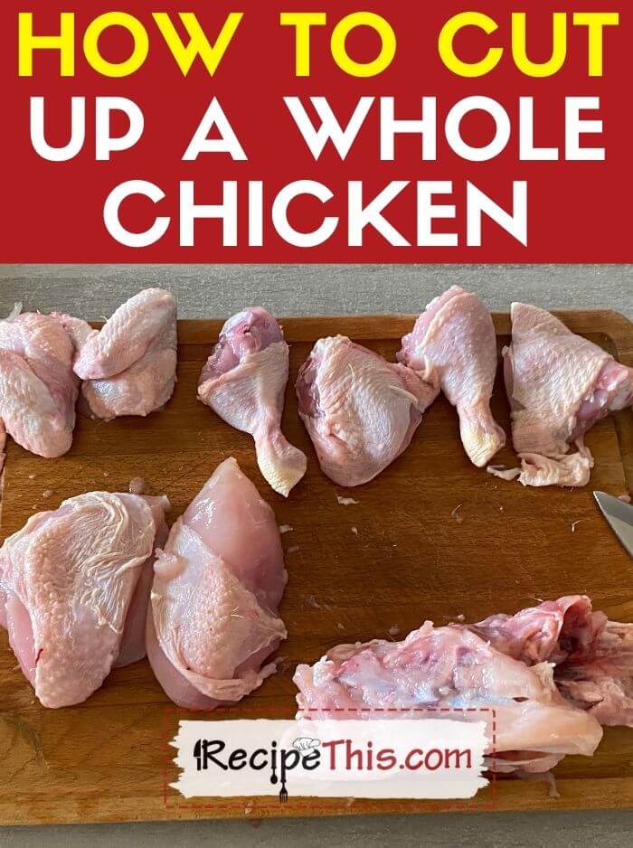 how to cut up a whole chicken for the air fryer