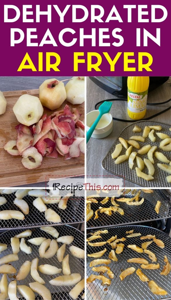 how to dehydrate peaches