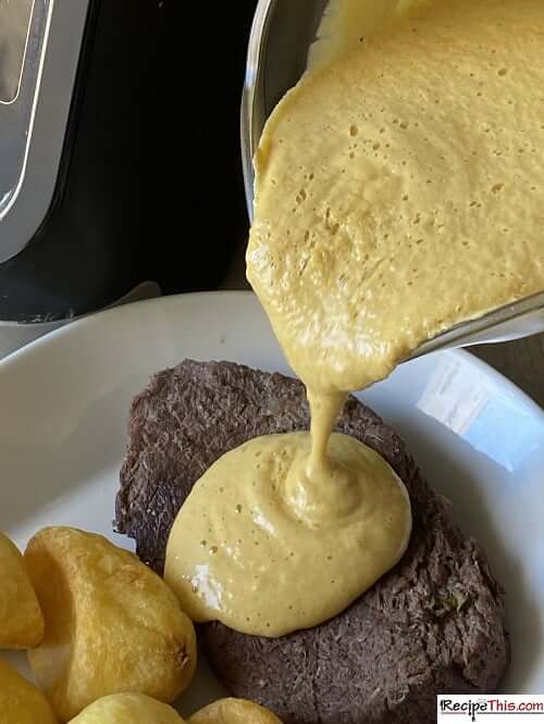 how to make Peppercorn Sauce Without Cream