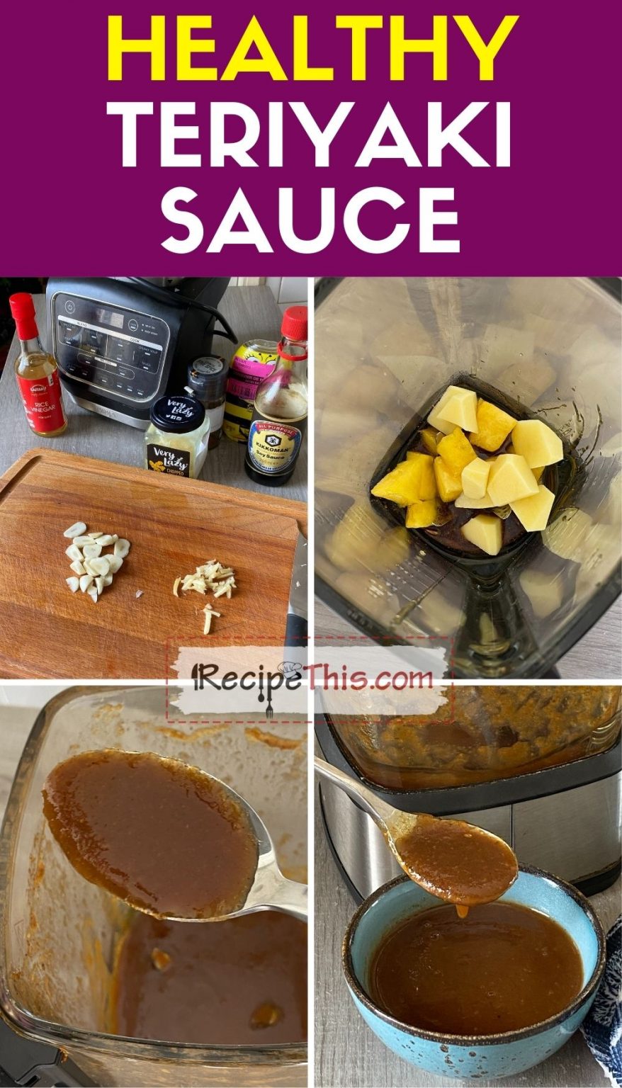 Ninja Healthy Teriyaki Sauce Recipe This