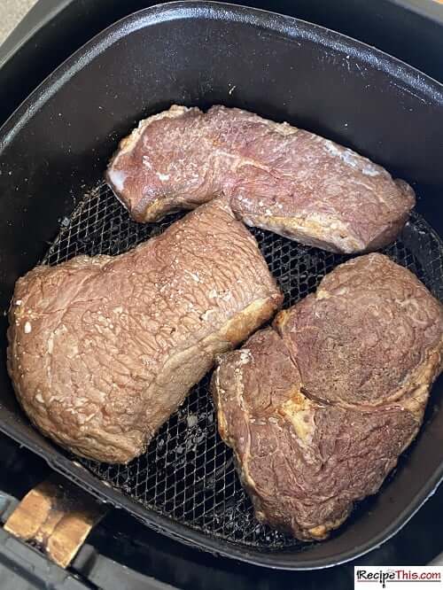 well done steak in air fryer