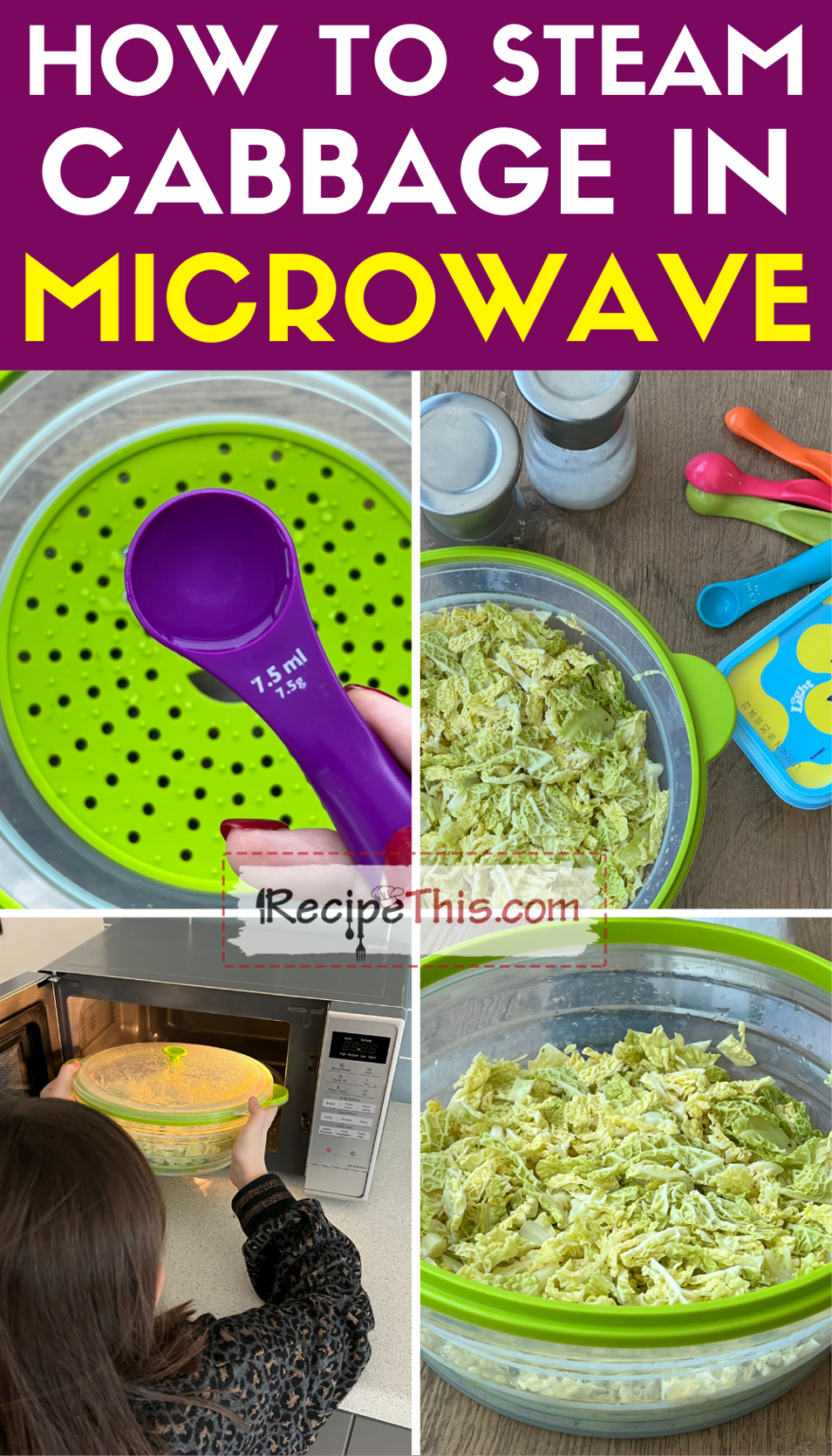 Recipe This How To Steam Cabbage In Microwave