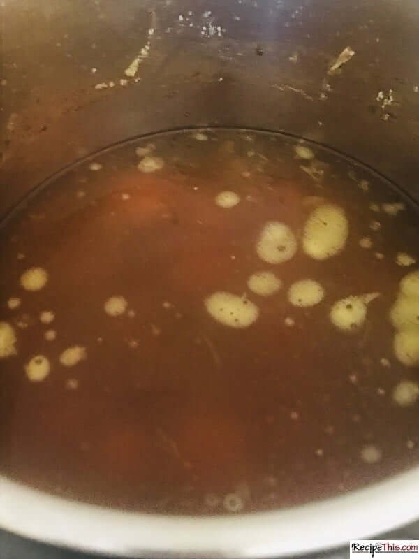 how to thicken gravy leftover stock