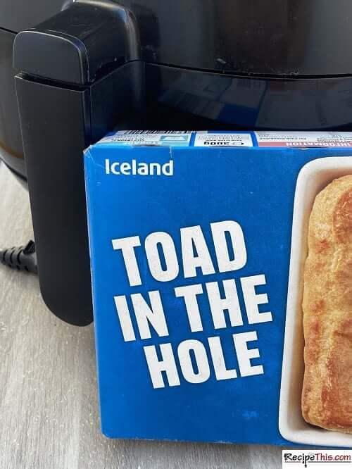 iceland toad in the hole in box
