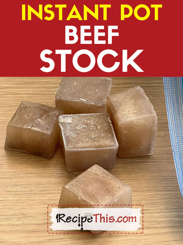 Beef stock 2025 instant pot