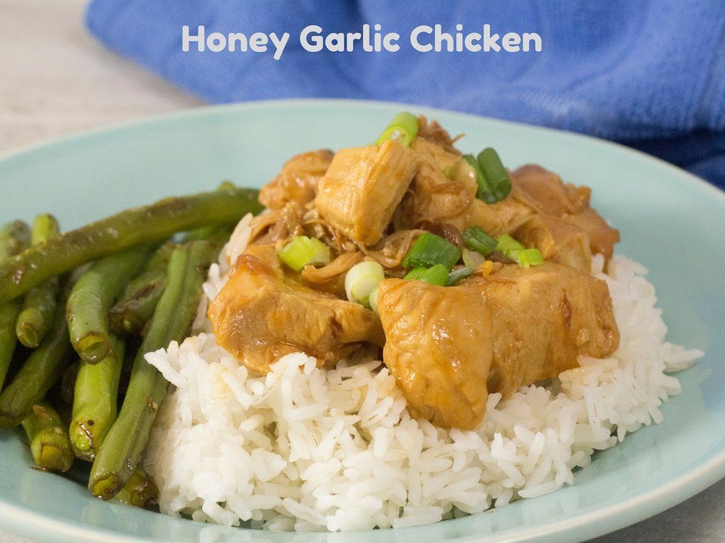 Honey Garlic Chicken in the Instant Pot