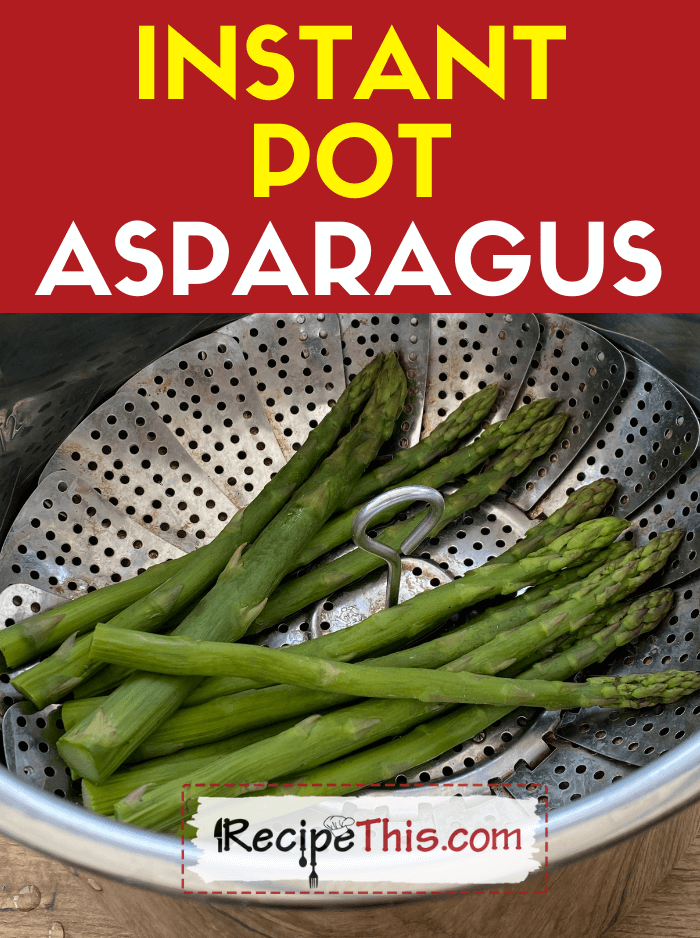 Asparagus in discount the pressure cooker