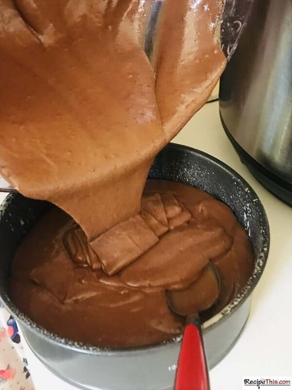 How to make a box cake in the pressure cooker -, Recipe