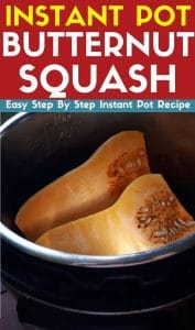 instant pot butternut squash recipe