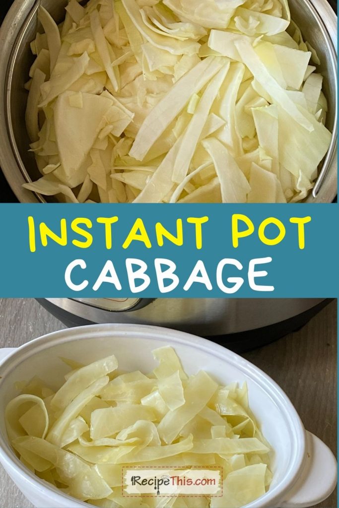 instant pot cabbage recipe