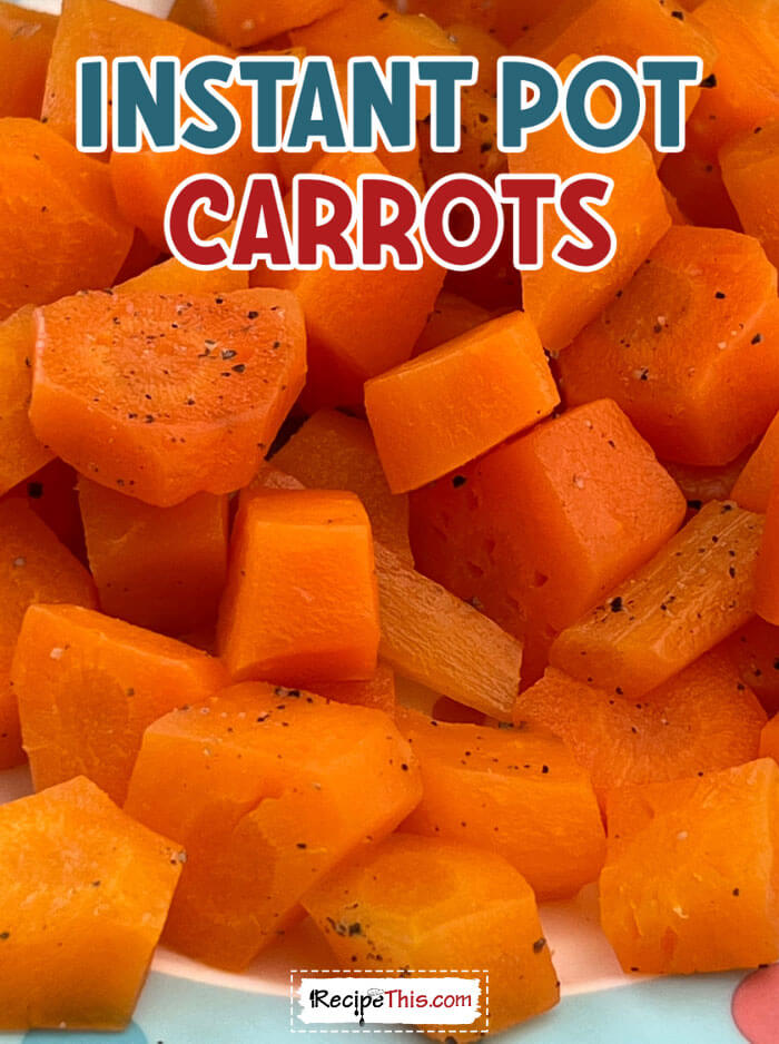 How to can carrots in an instant discount pot