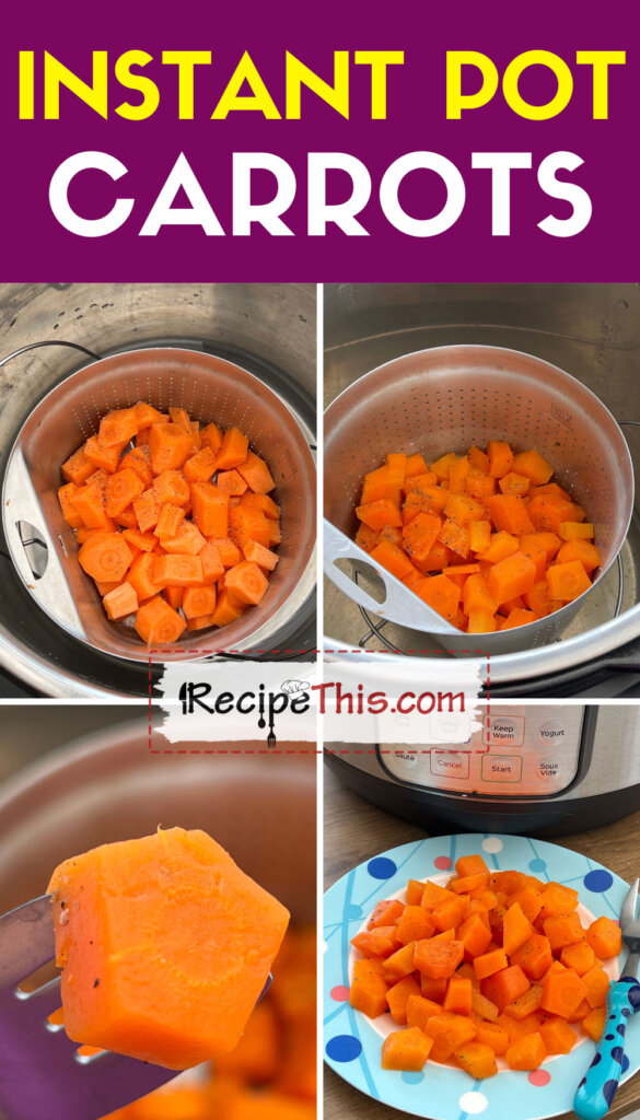 How long do you cook carrots in a pressure cooker sale