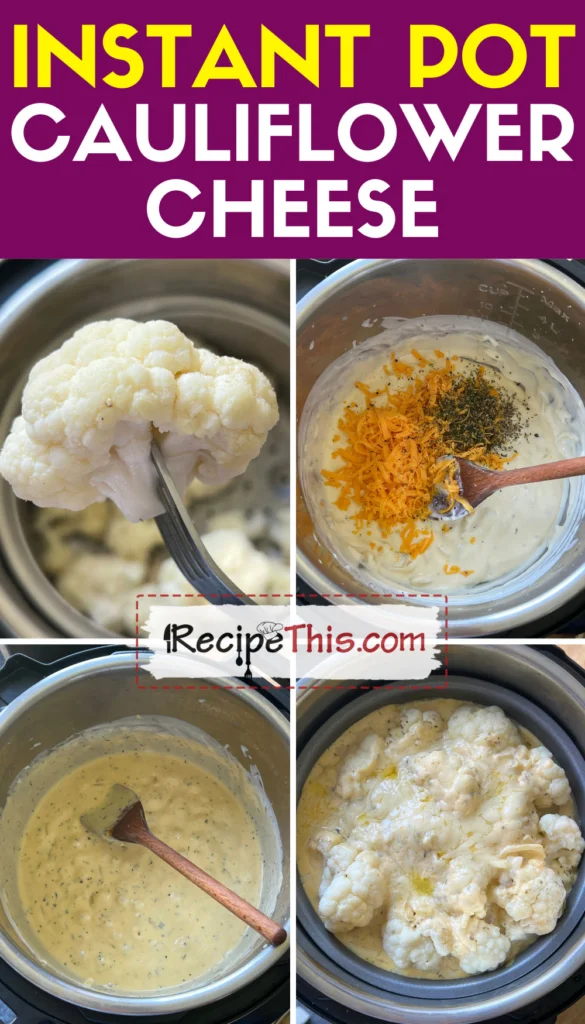 Instant pot cauliflower and cheese sale