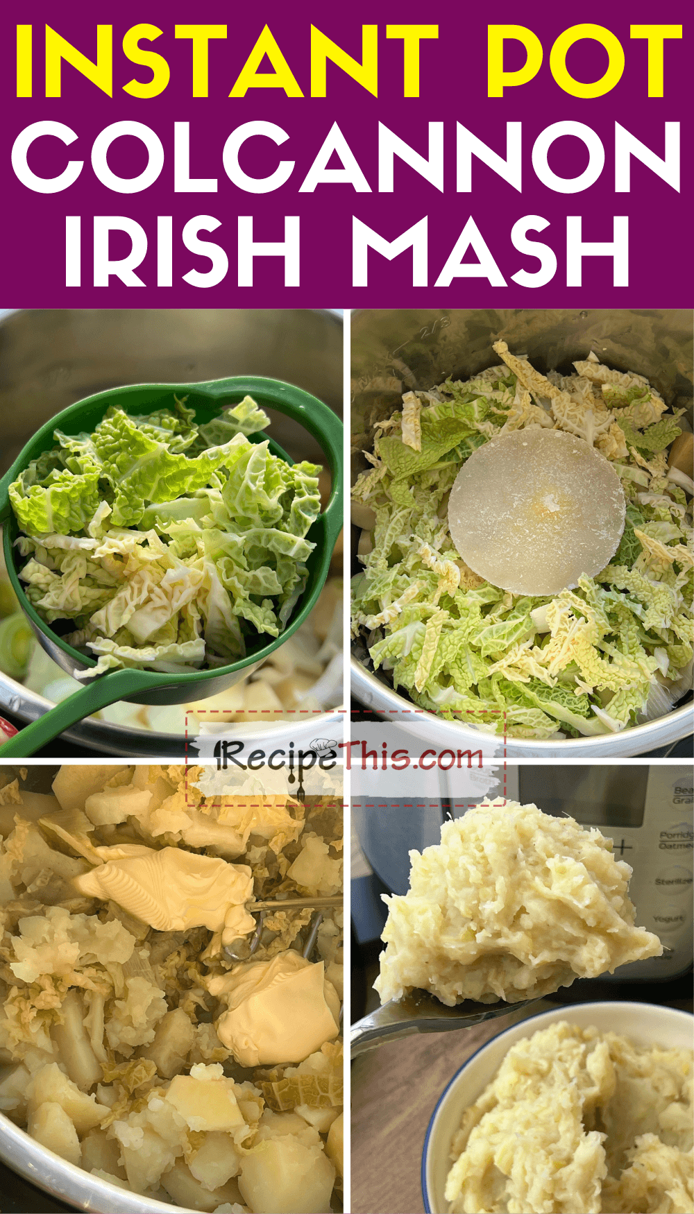 Recipe This Instant Pot Colcannon