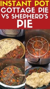 instant pot cottage pie vs shepherds pie