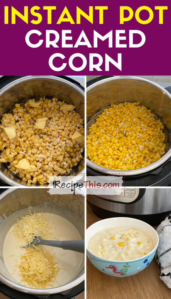 Instant pot creamed corn recipe new arrivals