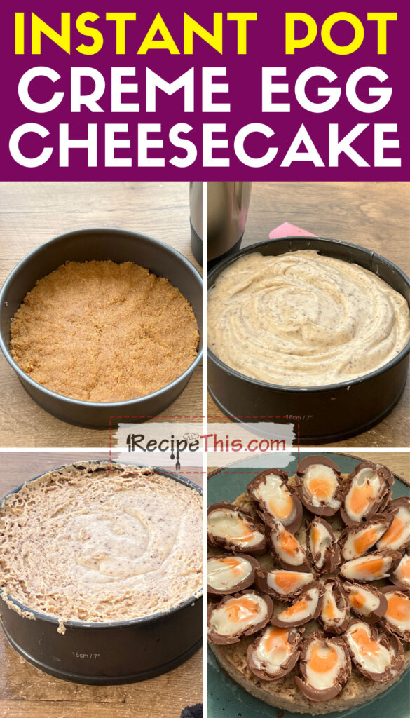 instant-pot-creme-egg-cheesecake-step-by-step